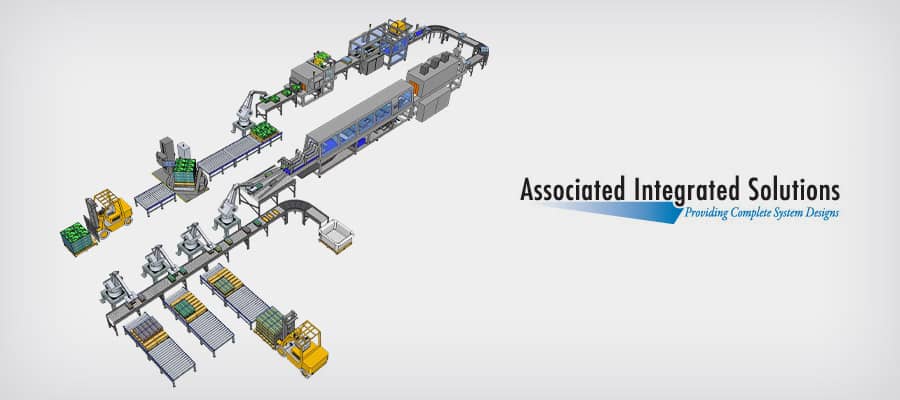 integrated systems model with multiple steps in the freight assembly line